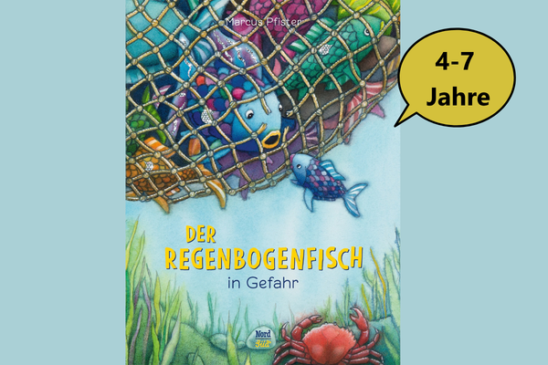 Buchcover "Der Regenbogenfisch in Gefahr"
