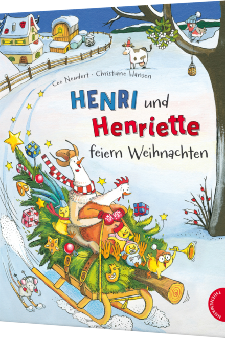 Buchcover "Henri und Henriette feiern Weihnachten"